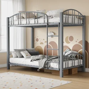 Metal Loft Bed Bunk Beds Twin Over Full