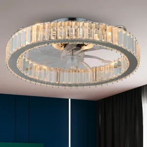 VETRULUS Led Ceiling Fan Lamp With Remote